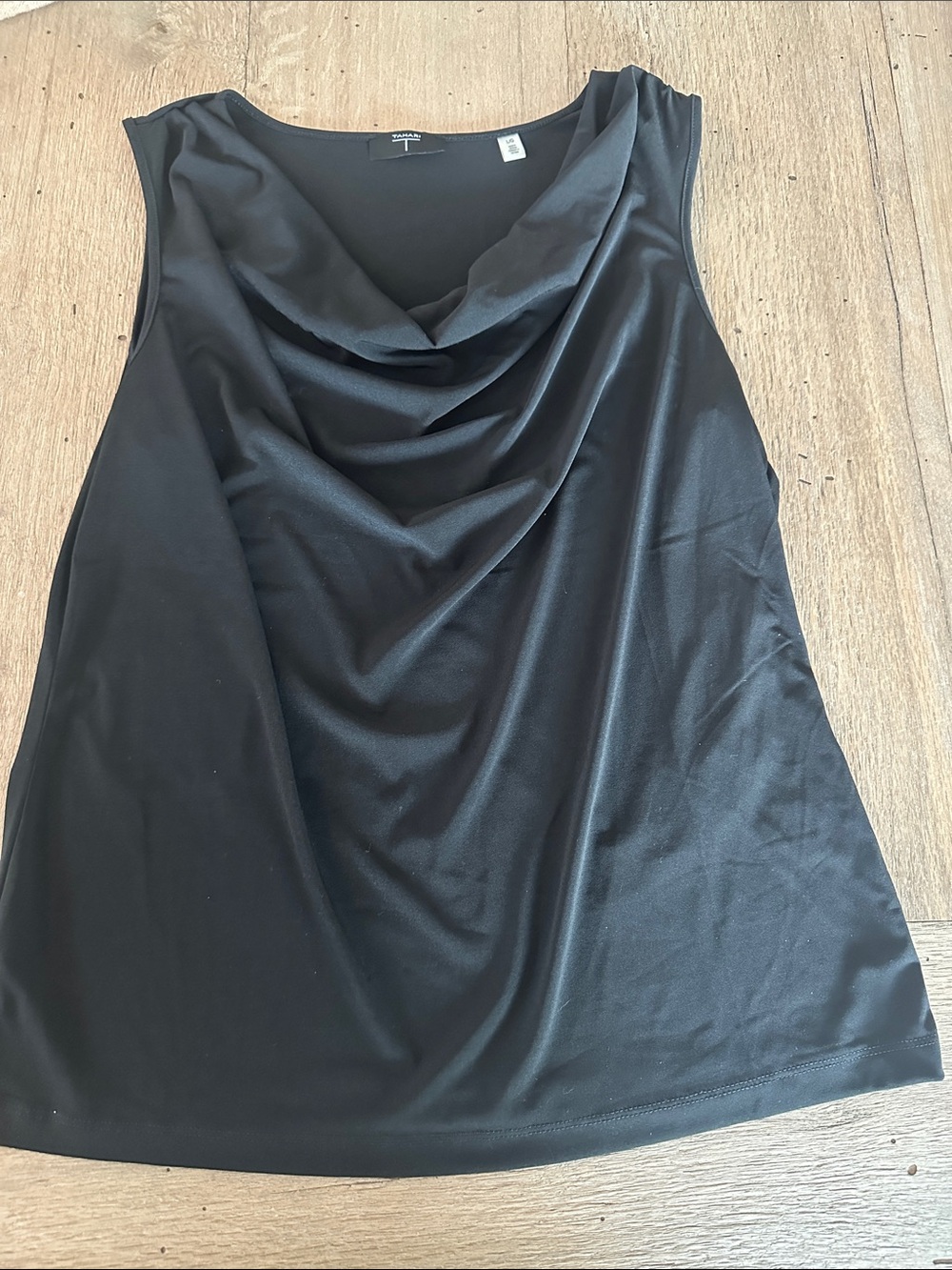 Tahari Drape Neck Cami